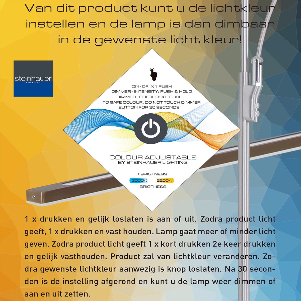 vanthoeftverlichting-voorburg-zenith-led-steinhauer-leeslamp